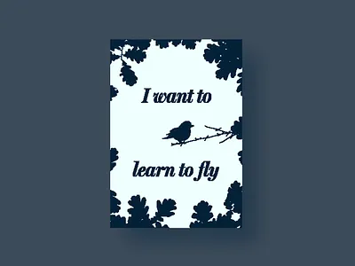 I want to learn to fly branding forest i want to learn to fly illustration nature pixel art poster design trees woods