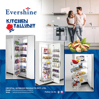 Evershine Kitchen Tall Unit advertisement advertising branding branding agency brochure design design graphic graphic design graphicdesign illustrator logo logo design newsletter photoshop post social media post typography ui ux vector