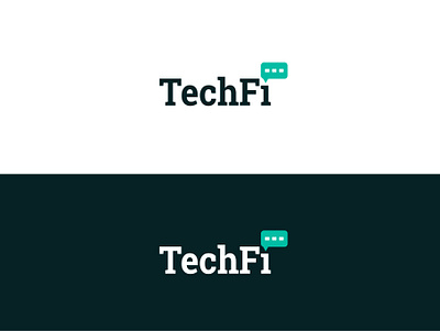 TechFi Logo branding graphic design logo