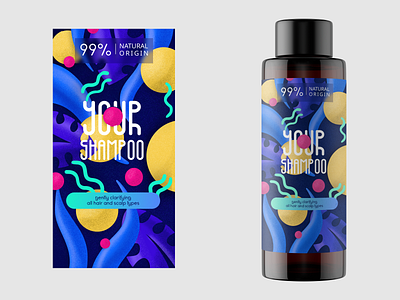Shampoo design design illustration inspiration procreate