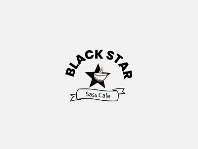 Coffee Shop Logo Design black star cafe brand identity branding business card cafe club cafe logo coffee shop logo design drinks logo graphic design icon illustration logo logo mark logo type minimalist logo modern logo star cafe typography unique logo