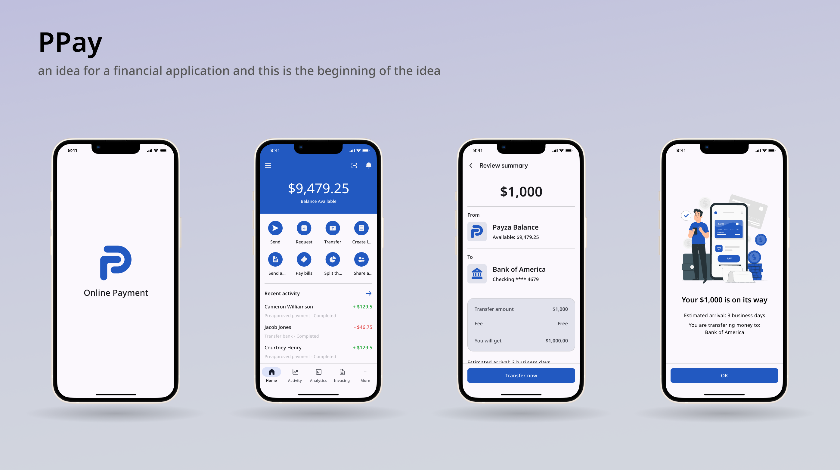 PPay design redesign ui ux