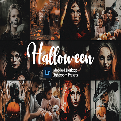 Halloween Mobile & Desktop Lightroom Presets warm preset