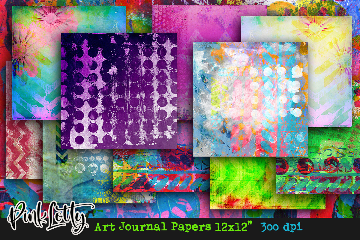 Art Journal Paper Pack by BestCelebrations on Dribbble