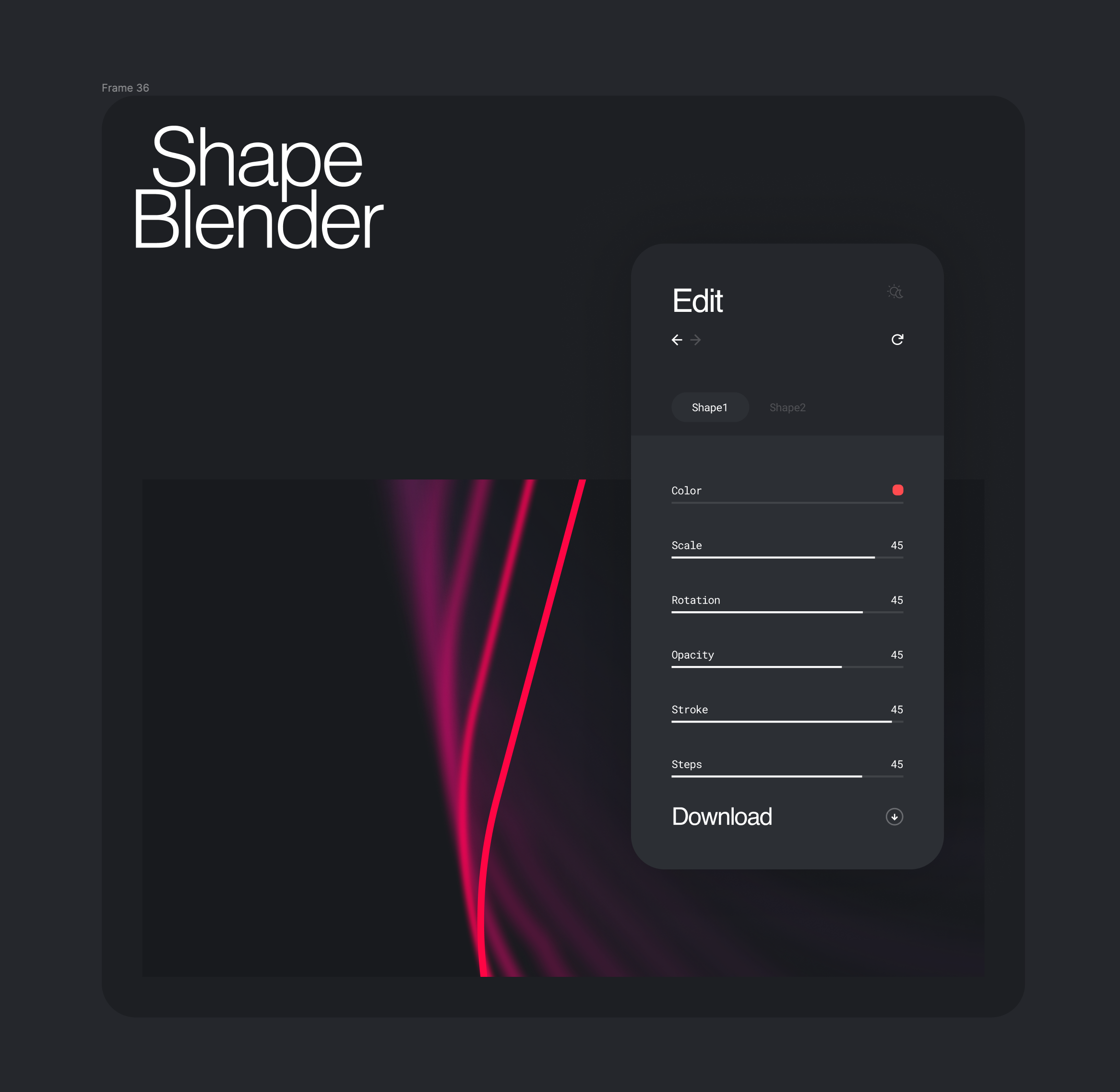 Custom Design Tool Concept by Karel Prokeš on Dribbble