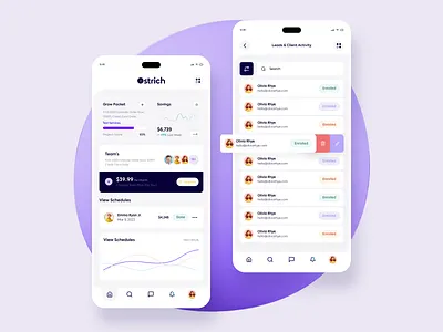 Ostrich Dashboard UI/UX admin admin template analytics dashboard mobile report static theme ui ux