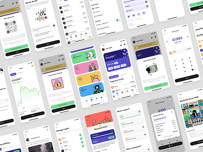 Doshi - Kickstart Your Financial Future Mobile App 1 ui