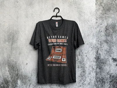 Gaming t-shirt design design game gamer gaming graphic design video