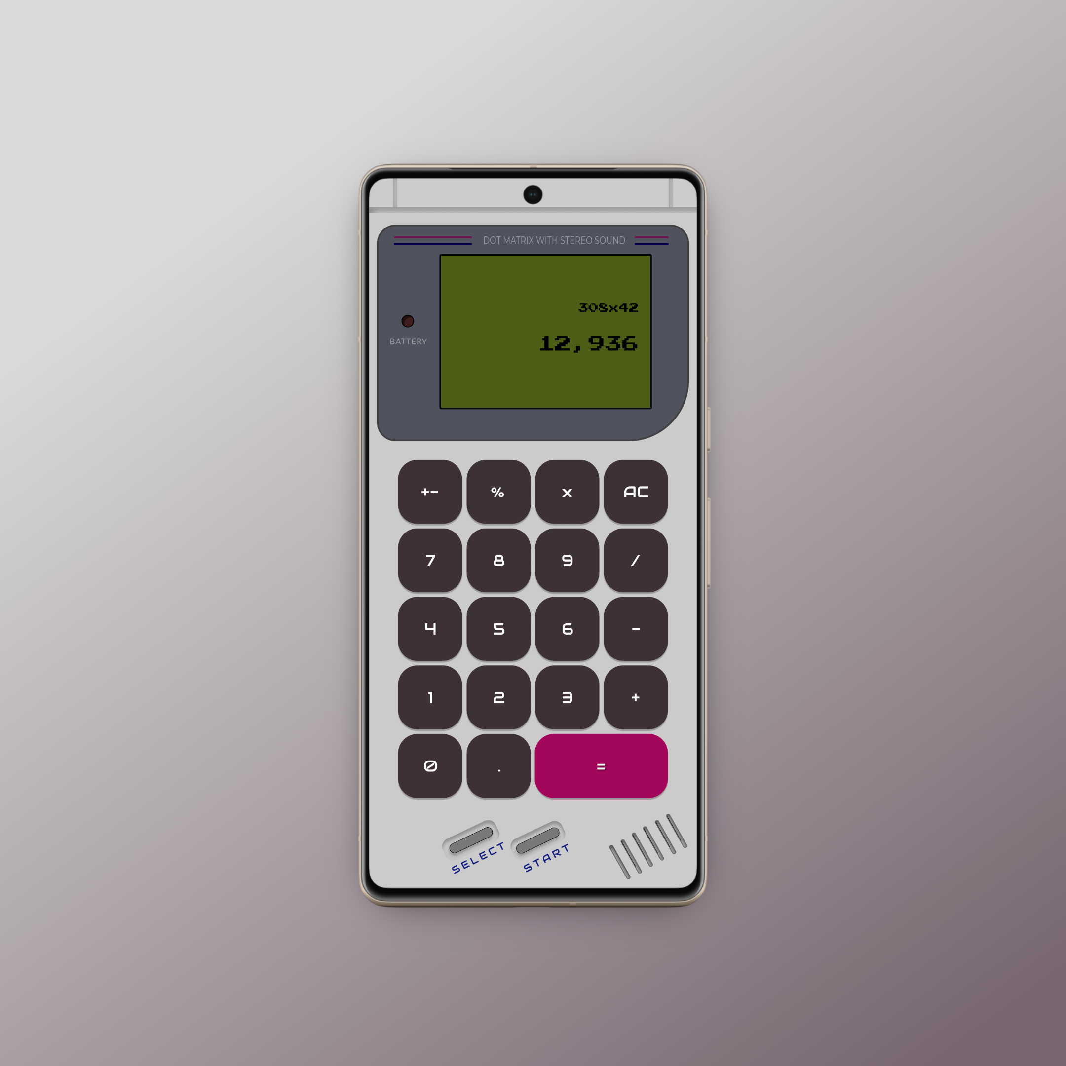 Calculator App app branding calculator design flat graphic design neomorphism nintendo old retro retro app skeuomorphism ui ux