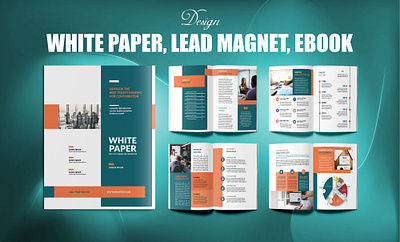 Do stunning brochure design, white paper, lead magnet, ebook bi fold brochure business brochure catalogue company profile ebook design fashion graphic design impact report layout lead magnet lookbook magazine pdf print design psd tri fold brochure vector white paper