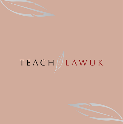 TEACH LAWUK LOGO artistic branding design designing graphic design illustration logo logo design logodesign ui