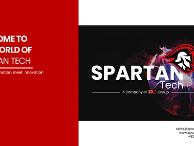 Spartan Tech Corporate Profile branding brochure cloud computing corporate corporateprofile design flyer graphic design identity illustration information presentation profile software technology