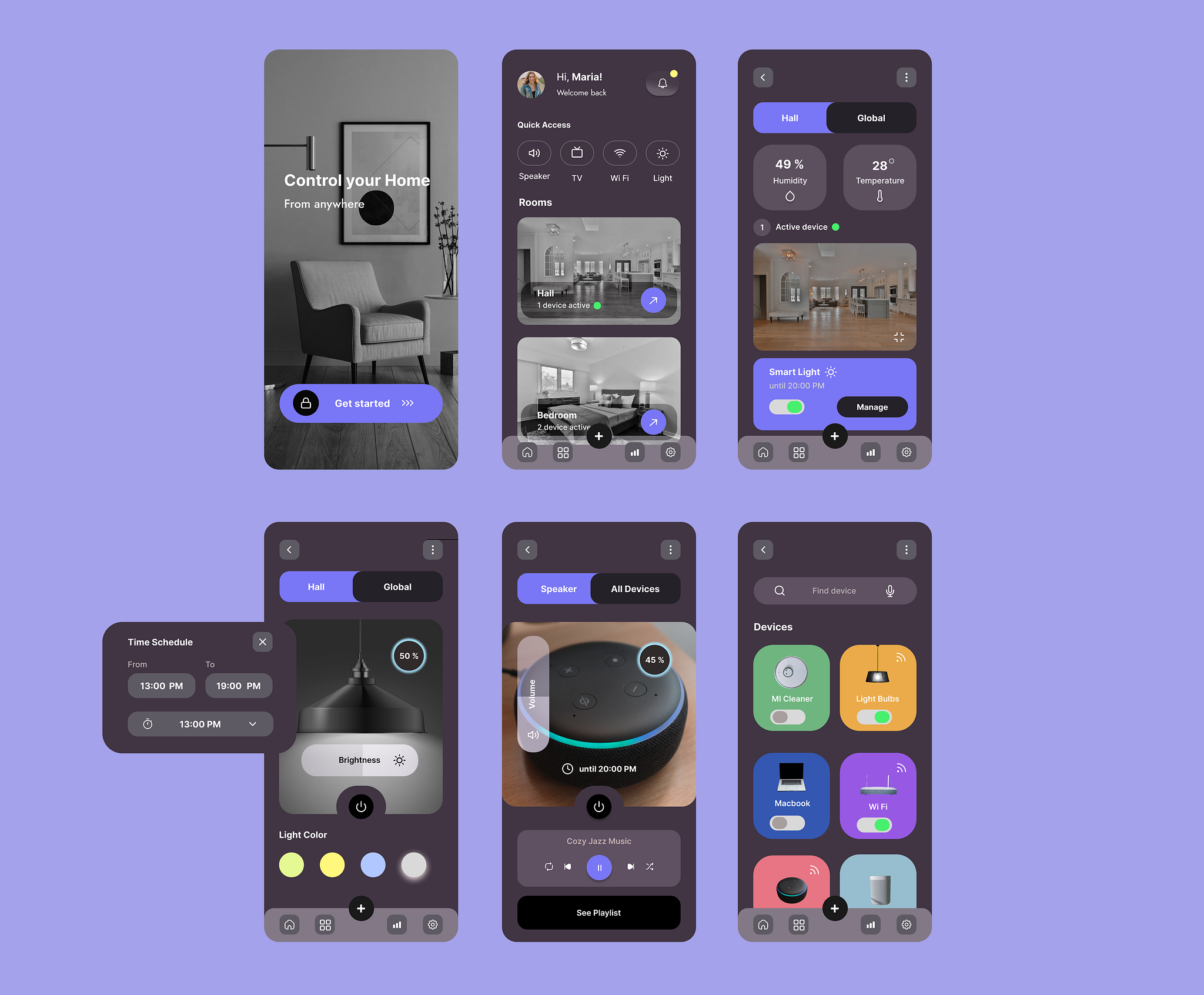 Smart Home App Ui Design