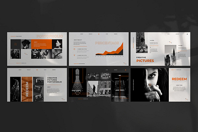 Business Presentation branding design graphic design illustration powerpoint presentation
