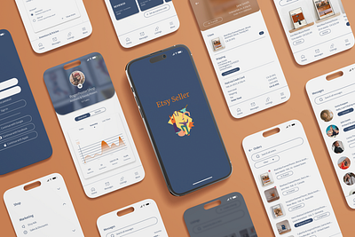 Etsy Seller App - Redesign Concept app daily ui graphic design mobile app ui ux web design