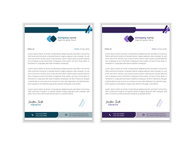 Letterhead design template addvertising agency work banner branding businesscard businessflyer corporateflyer design envelop design graphic design illustration letterhead letterhead design letterhead set letterhead template logo stationary ui