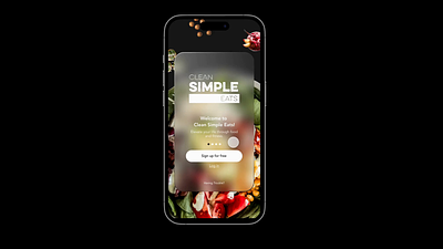 Recipes, Macros, Meal Planning App animation animation app animation cooking dish ecommerce app food grocery ios kitchen meal recipes slider tasty usability user experience