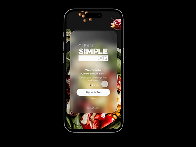 Recipes, Macros, Meal Planning App animation animation app animation cooking dish ecommerce app food grocery ios kitchen meal recipes slider tasty usability user experience