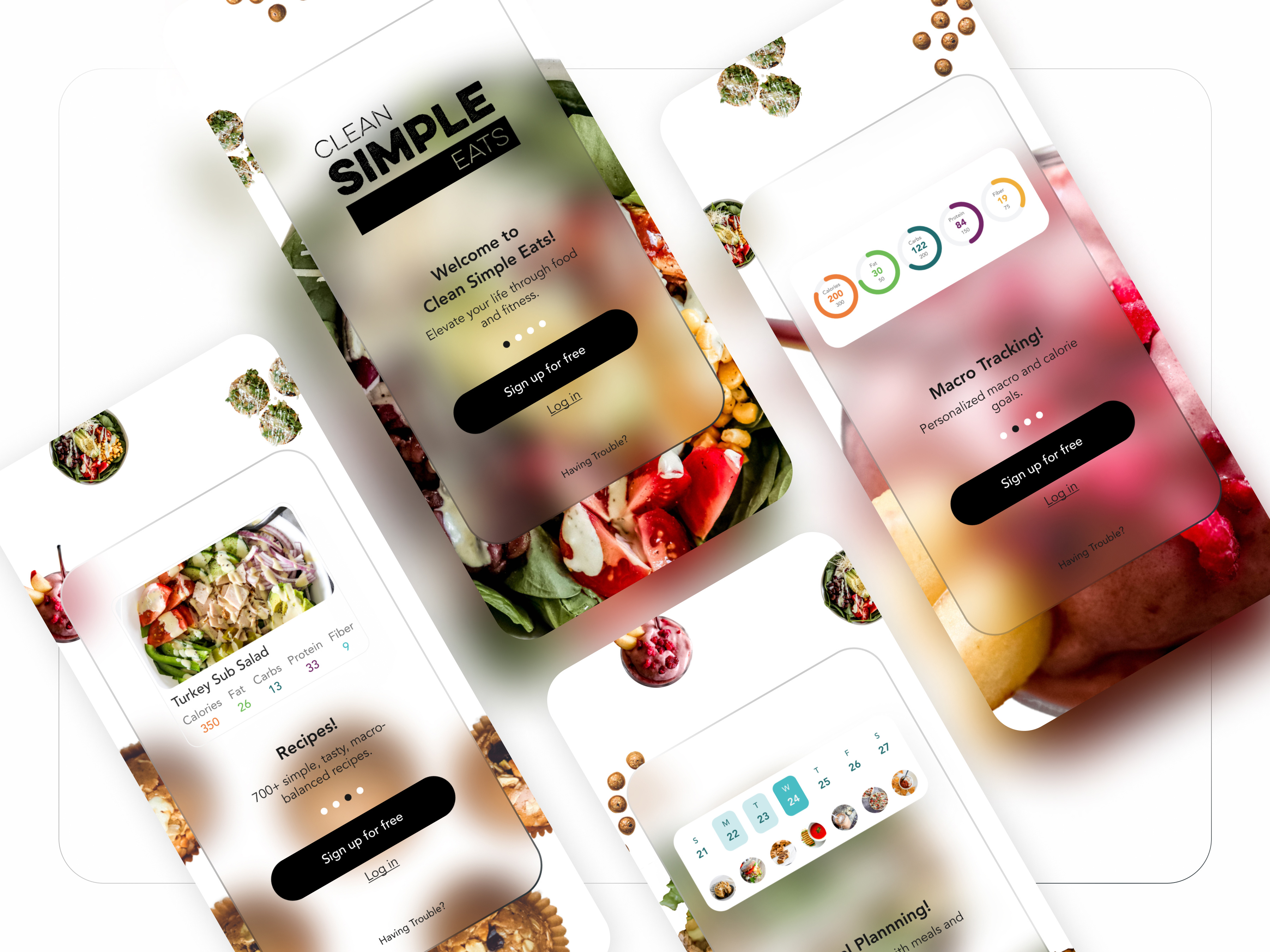 Recipes, Macros, Meal Planning App animation by Istiak Ahmed on Dribbble
