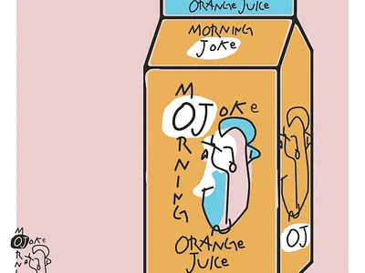 Morning OJ ok. - Branding abstract branding design doodle graphic design illustration juice logo mexican art minimal screen print ty typography vector