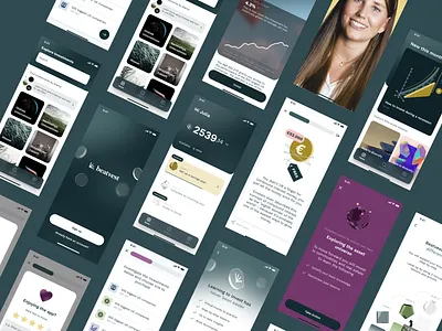 Beatvest - Invest with Confidence Mobile App branding ui
