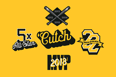 McCutchen Specific Stickers all star cutch logo mccutchen mlb mvp pgh pirates pittsburgh players stickers