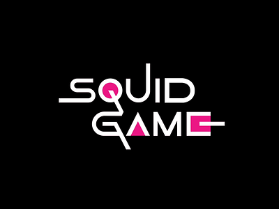 Squid Game Intro 2d 2d animation after effects animated logo animation branding design graphic design illustration logo logo animation logo intro logo reveal motion motion branding motion design motion graphics squid game ui visuals