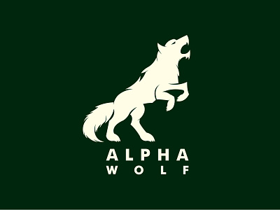 Alpha Wolf Logo 3d alpha wolf logo black branding logo classic clean company corporate graphic design logo logo for sale modern powerpoint professional ui ux vector wolf logo wolves