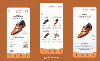 Day 13 of DailyUi challenge. A design of E-commerce App