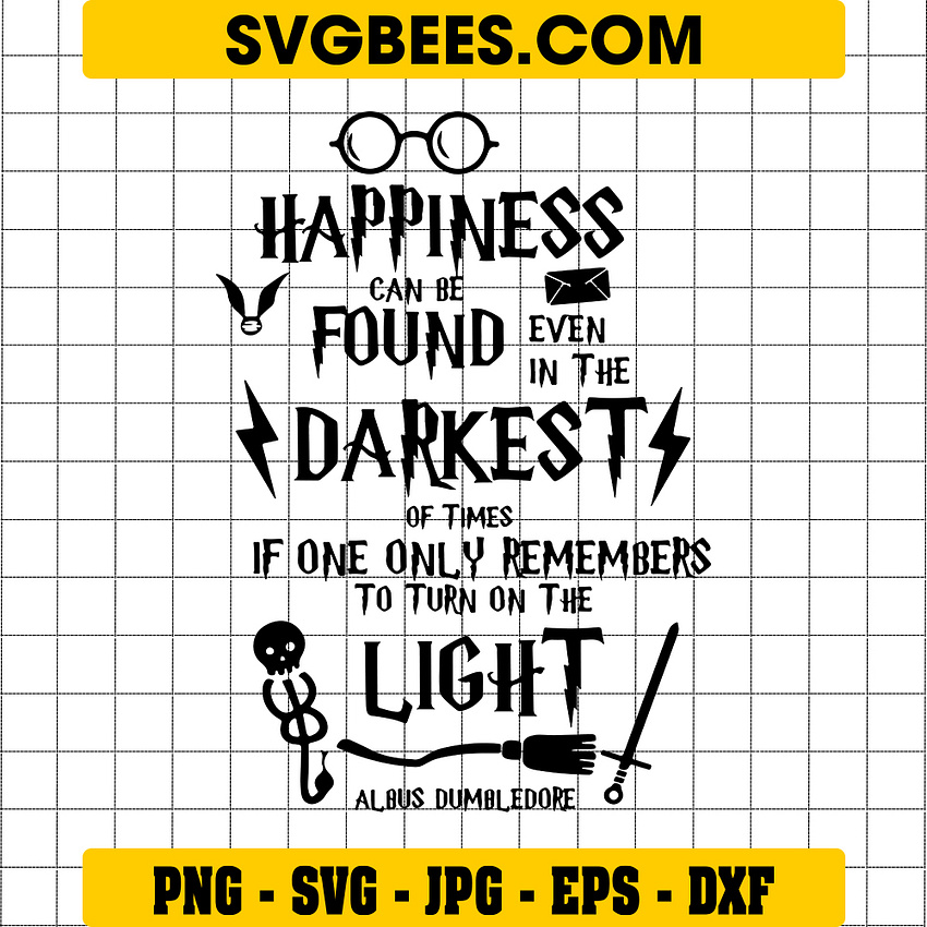 Harry Potter Quotes SVG by SVGbees SVG Files for Cricut Get Premium
