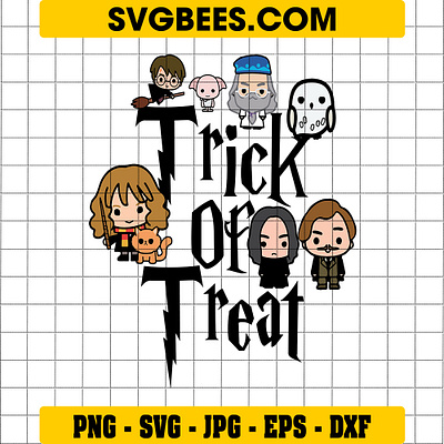 Harry Potter Halloween SVG harry potter halloween svg svgbees