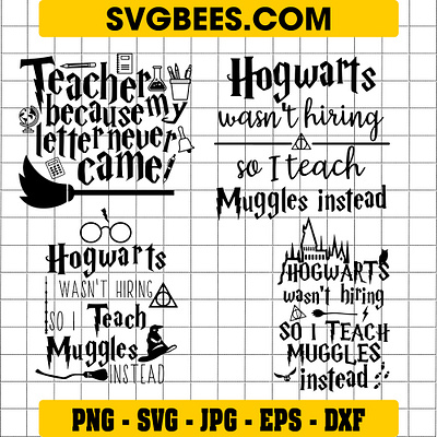 Harry Potter Teacher SVG harry potter teacher svg svgbees