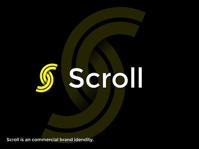 Scroll Logo mark branding colour logo letter logo letter s logo logo logo branding logo design minimal minimal logo