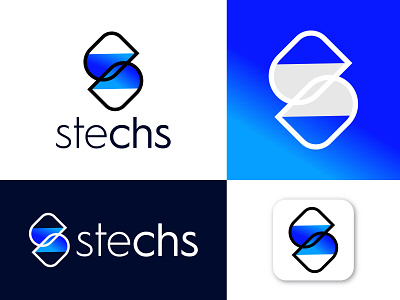 LETTER S LOGO, TECH LOGO, MODERN LOGO, INITIAL S LETTER LOGO abstract logo apps icon brand identity branding corporate corporate logo crypto logo currency logo design graphic design initial logo letter s logo logo logo folio logo mark logo trends logos modern logo modern s logo tech logo