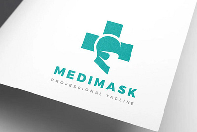 Medical Surgical Face Mask Logo Design face protection health medical