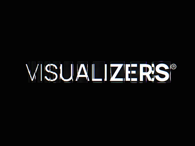 Visualizers — Logo Reveal 3d branding glass logo spline