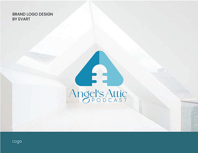 ANGEL ATTIC LOGO DESIGN branding design graphic design logo podcast