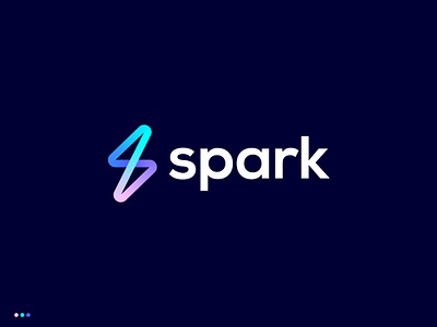 spark 3d logo app icon bolt branding colorful creative flash gradient logos modern s logo spark spark logo sparky techlogo technology volt