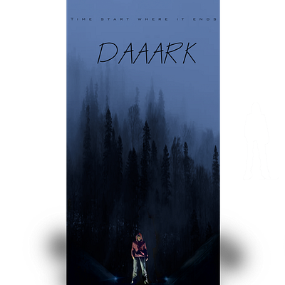 DAAARK artistic colours dark design drama dramatics graphic design horror movie