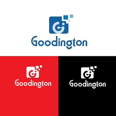 Goodington design g godington good graphic design logo logodesign logos typography vector