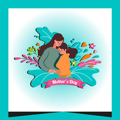 Mother's Day Flat illustration design flat design flat illustration graphic design happy mothers day illustration mothers day 2023 mothers day ad mothers day cookies mothers day flat illustration mothers day gift mothers day international mothers day uk mothers day usa