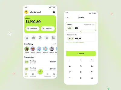 E-wallet mobile application 2023 app creative design e wallet mobile app ewallet finance fintech ui ui design uiux