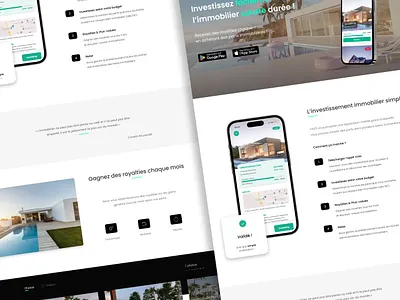 The perfect way to invest in short term real estate! real estate rental ui ux webdesign
