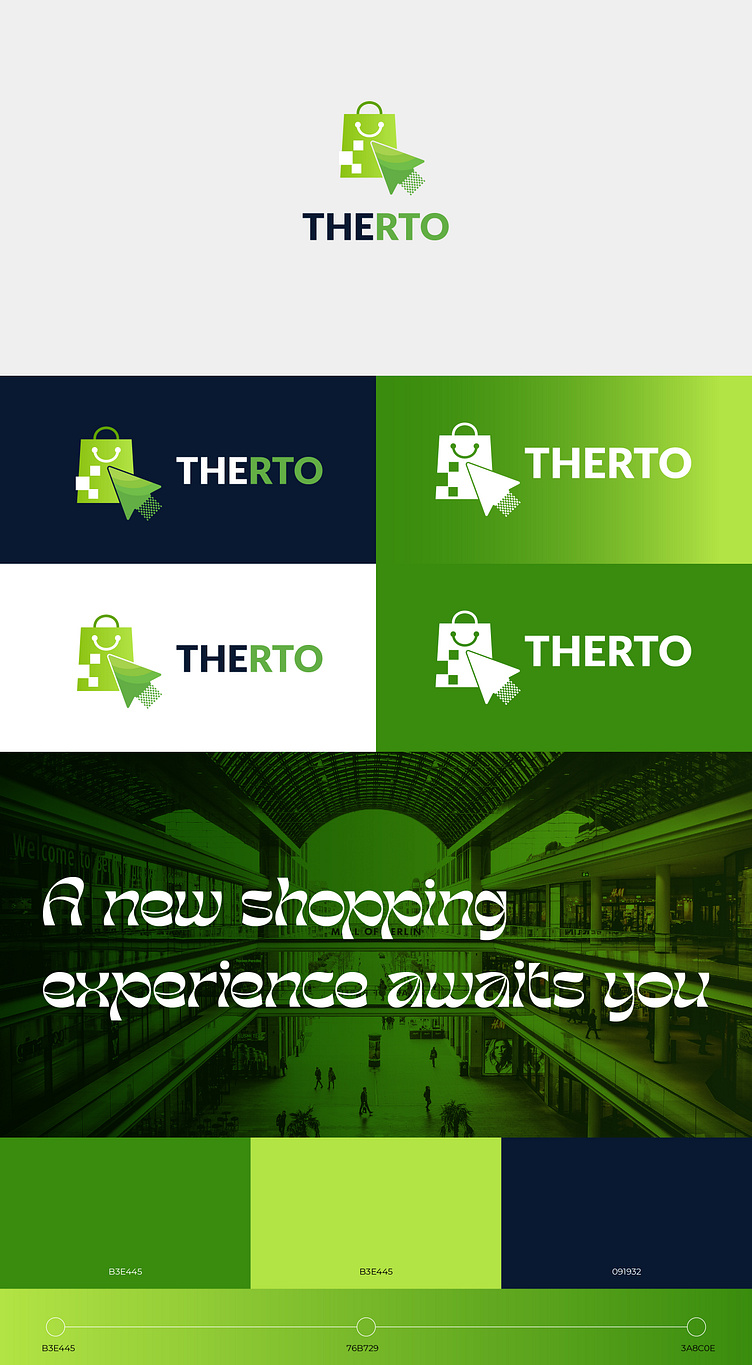 Retail logo by ABU SHAIM on Dribbble