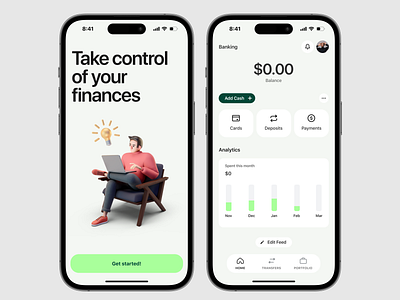 Banking app app app design banking design finance interface investment ios app design mobile apps mobile ui design ui ux wallet