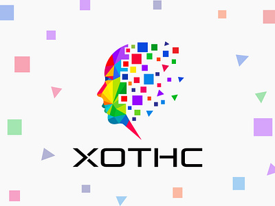 Xothc Logo design. branding colorful creative design faceicon facelogo graphic design human icon logo logodesign logodesigner logoinspiration logomaker logotype modern multicolor people women womenfacelogo