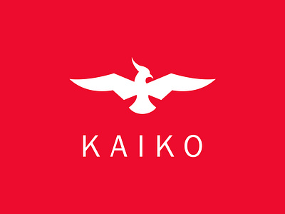 Kaiko flying bird logo design animal app apps logo bird logo branding design flying bird gradient logo illustration logo logo design logofolio logomaker nature ui vector wing