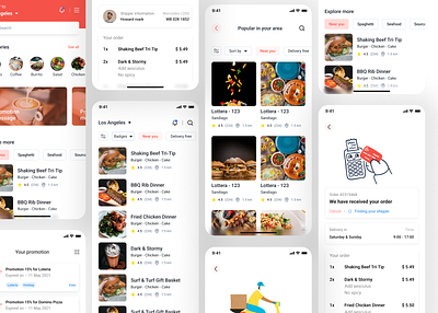 Case study: Hungry is Food delivery app case study food food delivery app food delivery app screen food delivery case study graphic design mobile app mobile screen ui