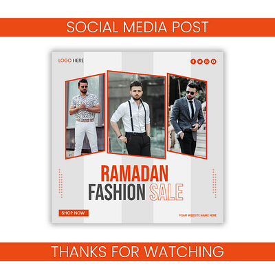 Fashion banner | Social media design | Ads | Banner branding design fashion fashionsale graphic design instagrampost ramadan ramadansale sale socialmediapost ui