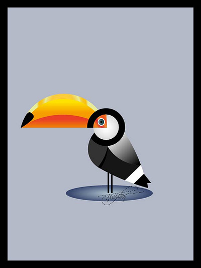 Bird Art branding design graphic design illustration logo motion graphics vector